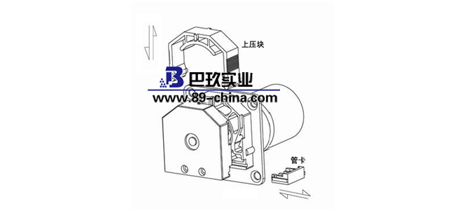 蠕動泵結構圖